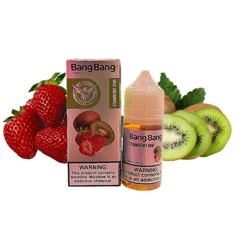 سالت نیکوتین 25 میلی‌گرم بنگ بنگ | Bang Bang Nicotine Salt 25mg کیوی توتفرنگی