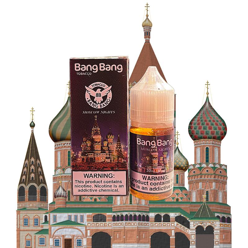 سالت نیکوتین 25 میلی‌گرم بنگ بنگ | Bang Bang Nicotine Salt 25mg شب های مسکو