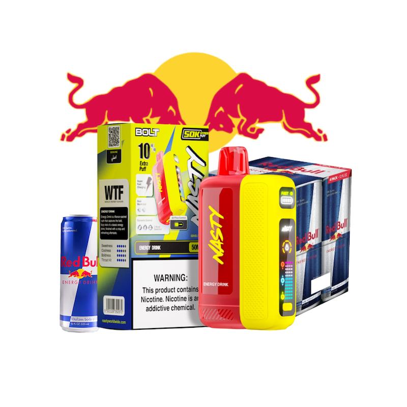  یکبار مصرف 50 هزار پاف نستی Bolt Hyper Puff | Nasty Bolt ردبول