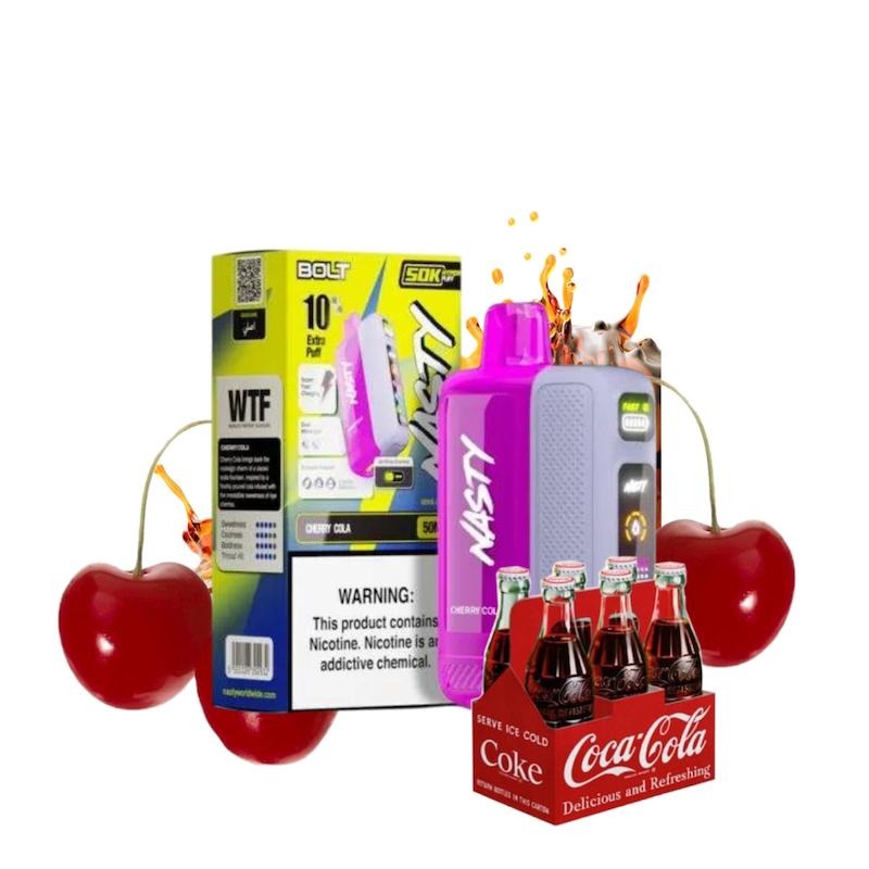 یکبار مصرف 50 هزار پاف نستی Bolt Hyper Puff | Nasty Bolt نوشابه گیلاس
