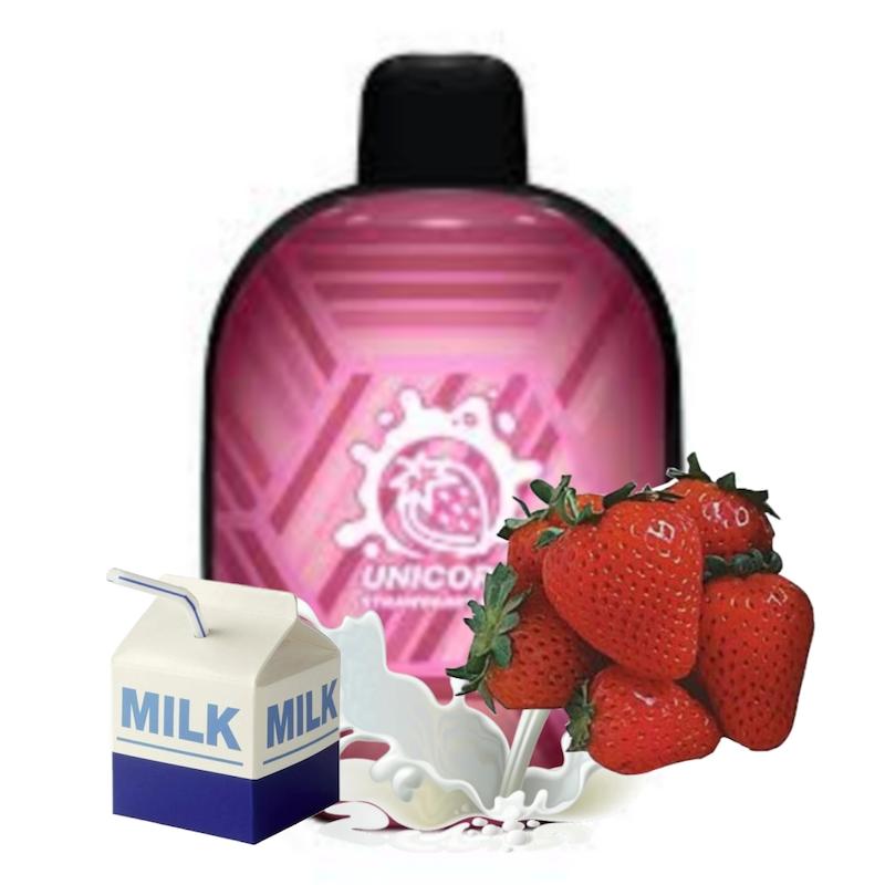 یکبار مصرف Dr Vapes 5500 پاف دکترویپ پک شیر توتفرنگی