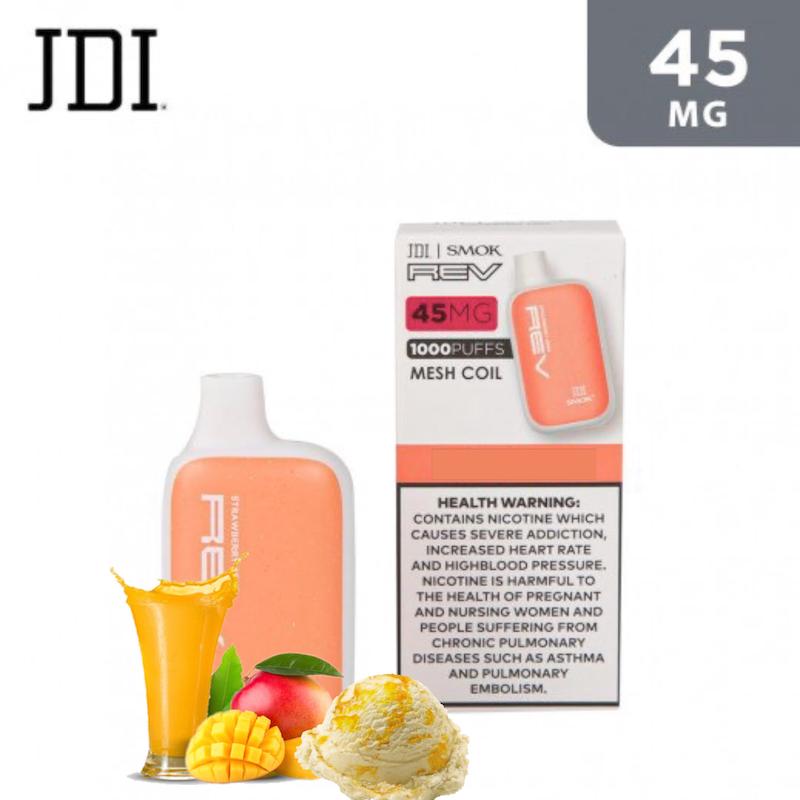 یکبار مصرف JDI SMOK 1000 پک 45MG انبه