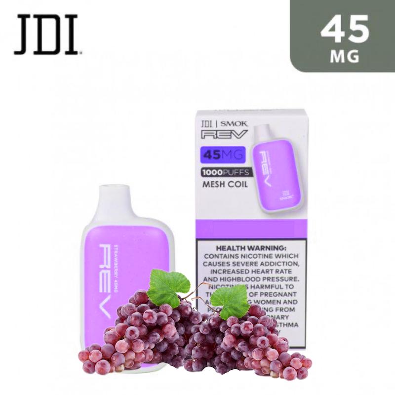 یکبار مصرف JDI SMOK 1000 پک 45MG انگور