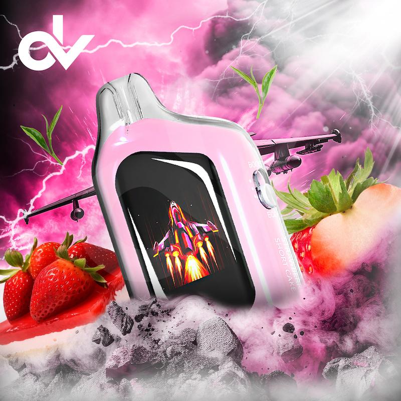  یکبار مصرف ولو سیتی 25000 پاف | Velo City Disposable 25000 Puffs کیک توتفرنگی