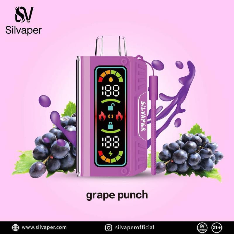 ویپ یکبار مصرف سیلویپر SILVAPER 20000 Puff | انگور شرابی
