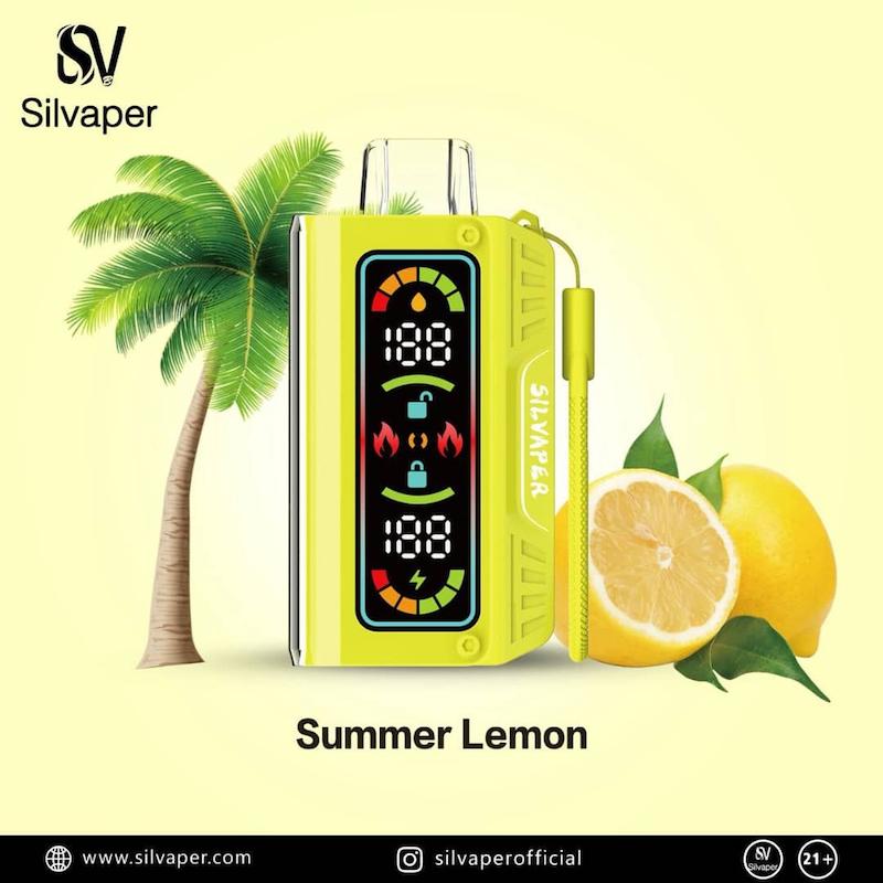 ویپ یکبار مصرف سیلویپر SILVAPER 20000 Puff | بستنی لیمو