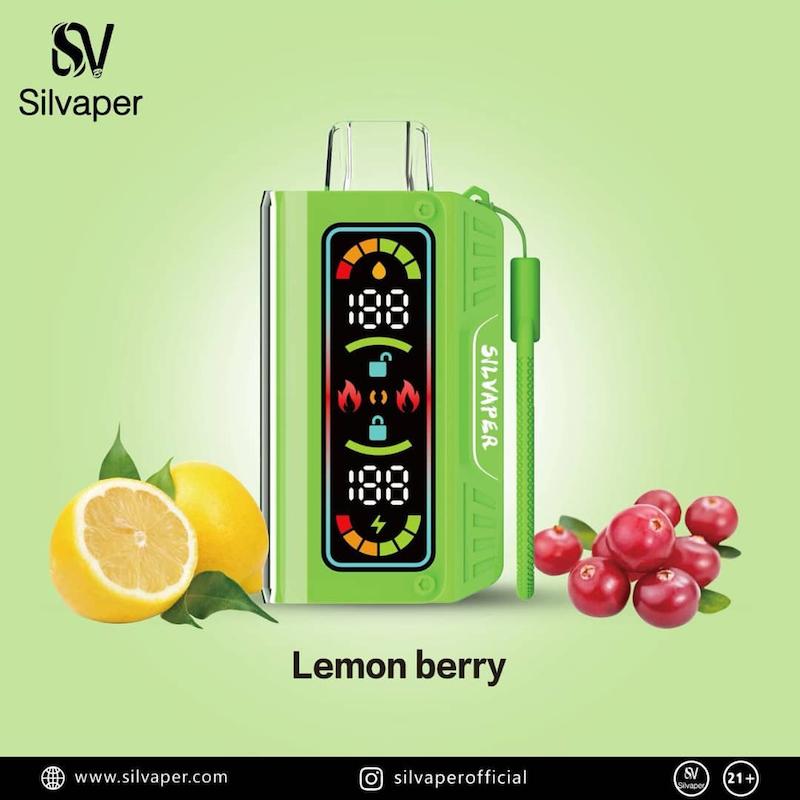 ویپ یکبار مصرف سیلویپر SILVAPER 20000 Puff | تمشک لیمو