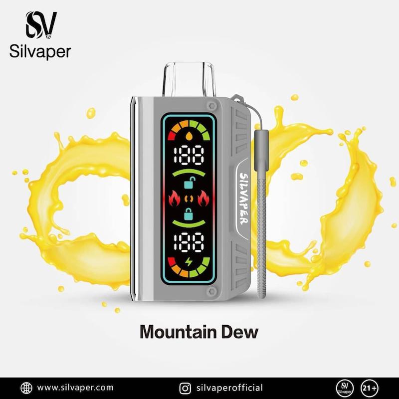 ویپ یکبار مصرف سیلویپر SILVAPER 20000 Puff | طالبی عسلی
