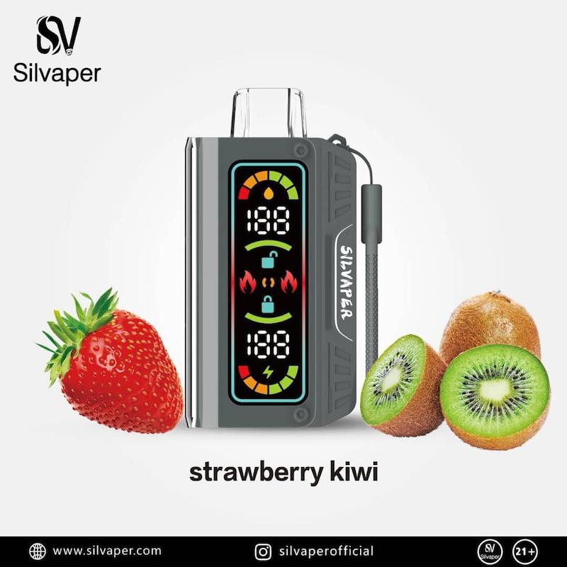 ویپ یکبار مصرف سیلویپر SILVAPER 20000 Puff | کیوی توتفرنگی