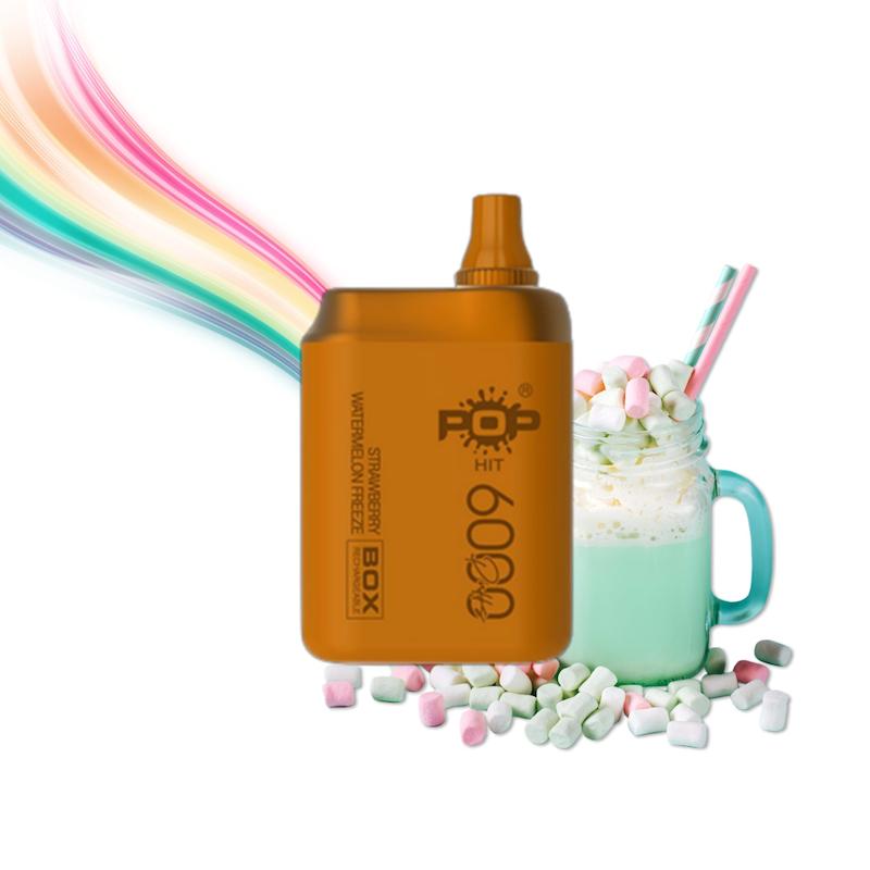 یکبارمصرف 6000 پاف پاپ هیت | Pop Hit 6000 Box آبنبات چوبی ، مارشمالو