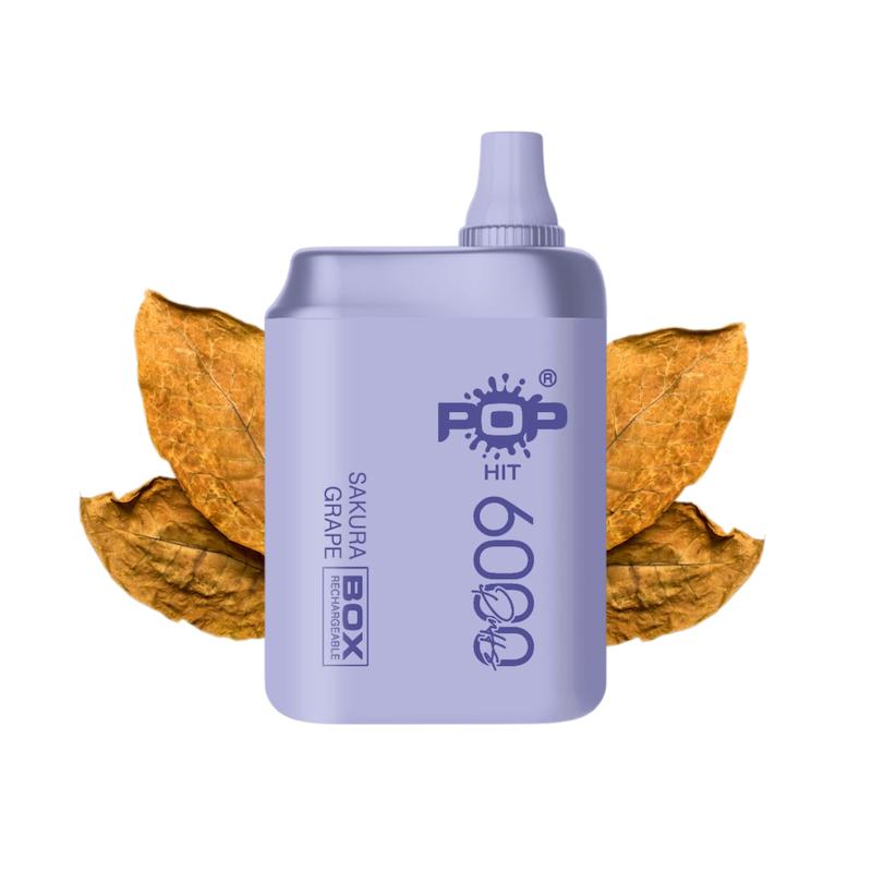 یکبارمصرف 6000 پاف پاپ هیت | Pop Hit 6000 Box سیگار برگ