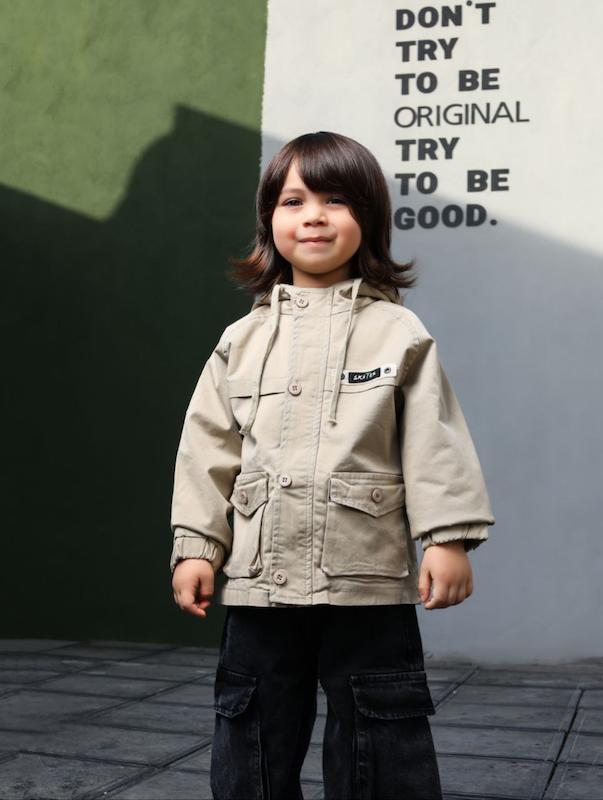 کاپشن جیب پاکتی پسرونه