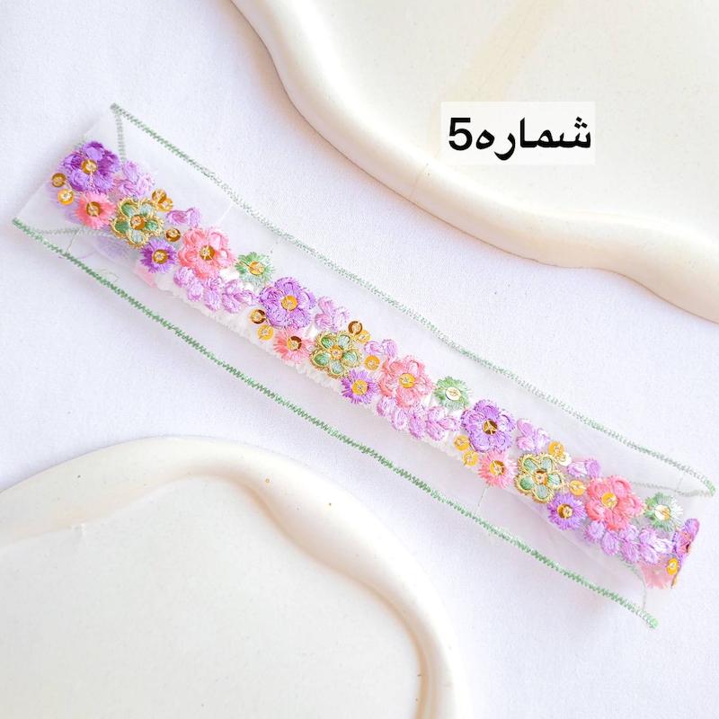هدبند گلدوزی