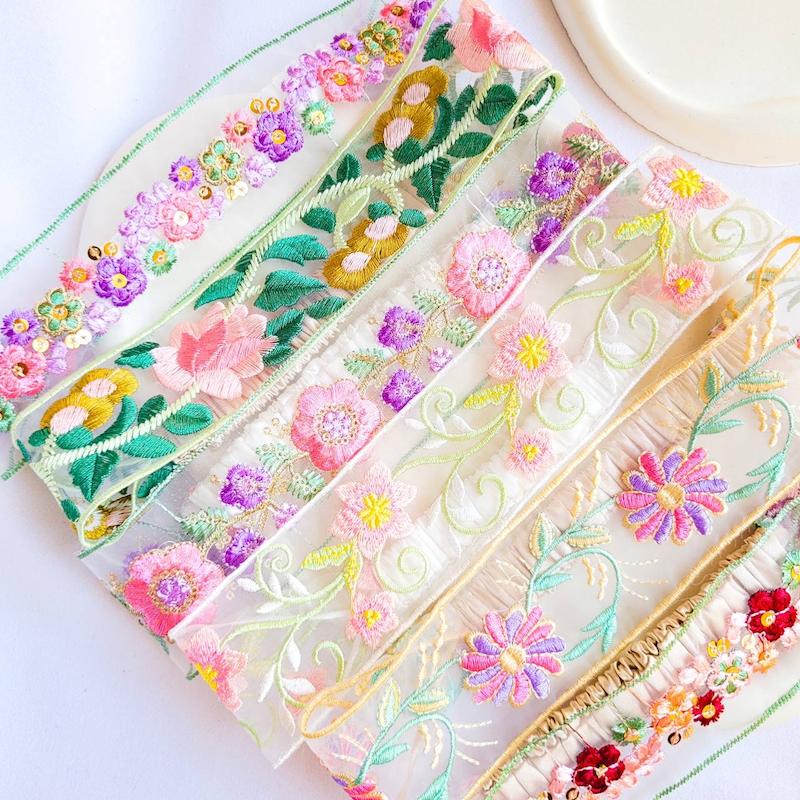 هدبند گلدوزی