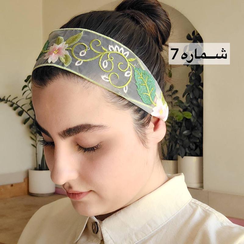 هدبند گلدوزی