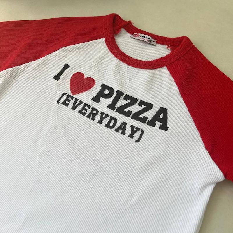 کراپ شرت pizza