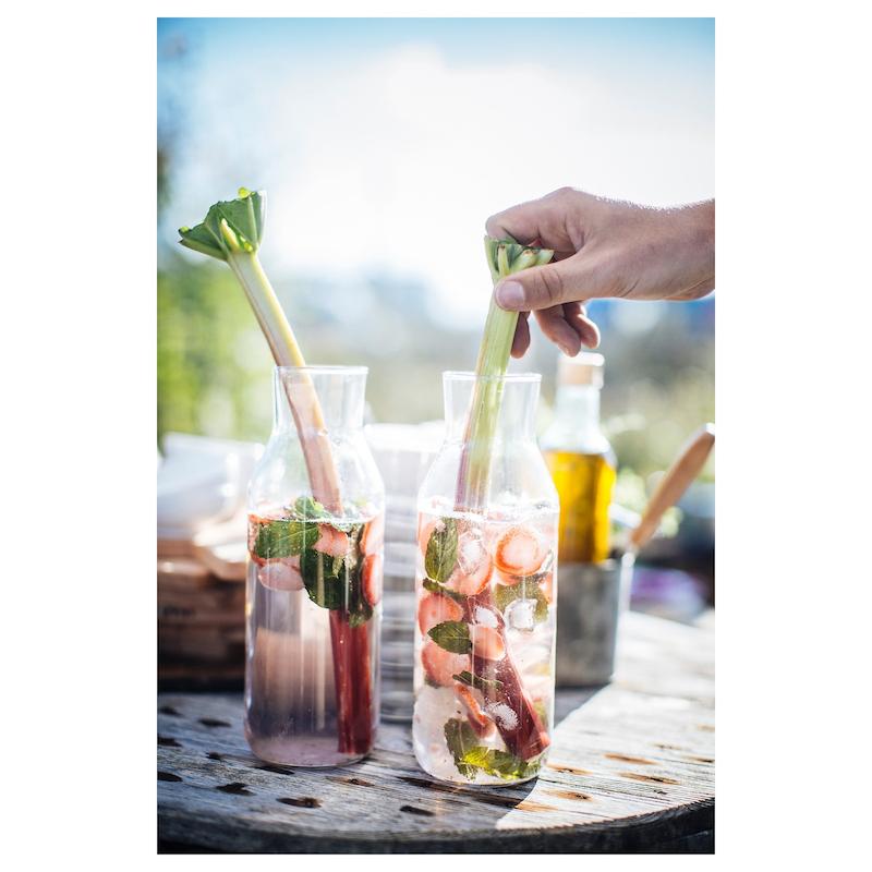 بطری شیشه ای با درب چوب پنبه ایکیا