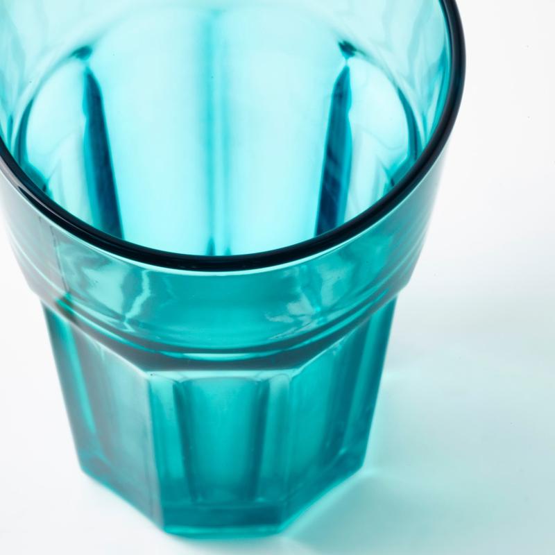 لیوان ایکیا سبز‌آبی 