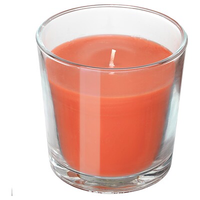 شمع معطر ایکیا با رایحه نارنگی و پرتقال