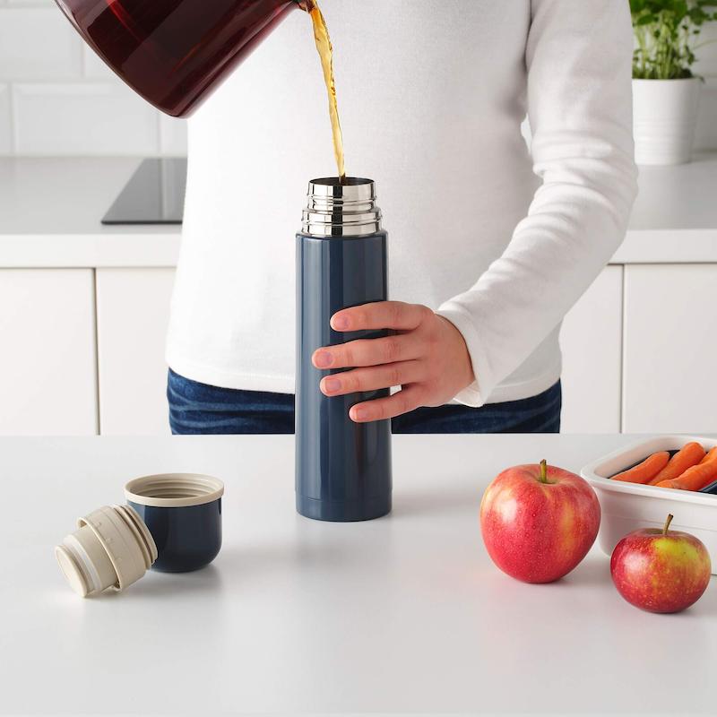 فلاسک چای ایکیا ‌آبی