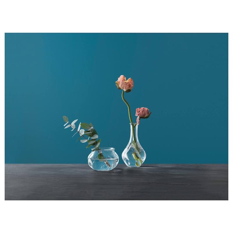 گلدان شیشه ای کوچک
