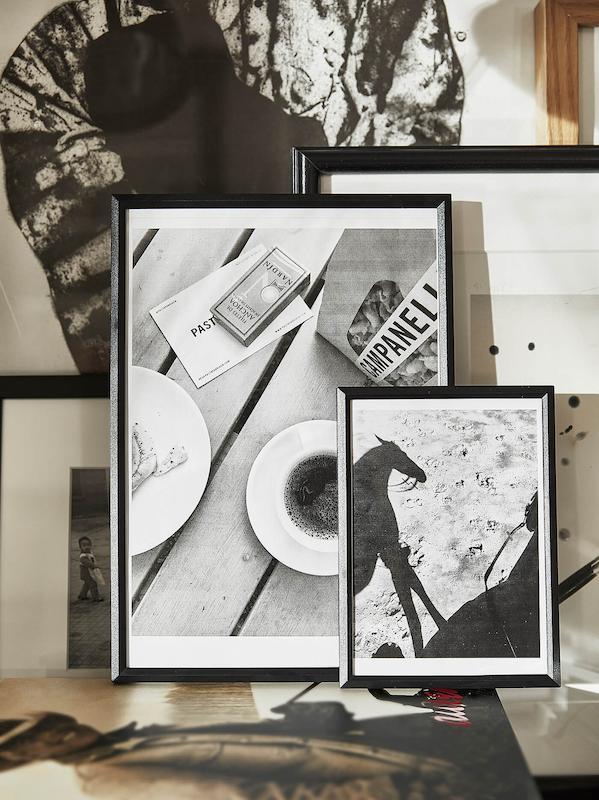 قاب عکس ایکیا مدل YLLEVAD سایز 13x18مشکی 