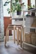 چهارپایه چوبی ایکیا مدل KYRRE