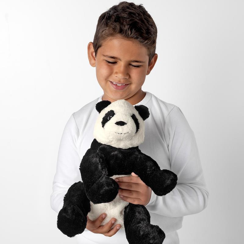عروسک خرس پاندا ایکیا مدل KRAMIG