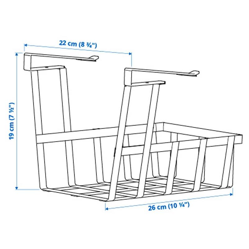  سبد گیره ای  کابینت مدل PALYCKE