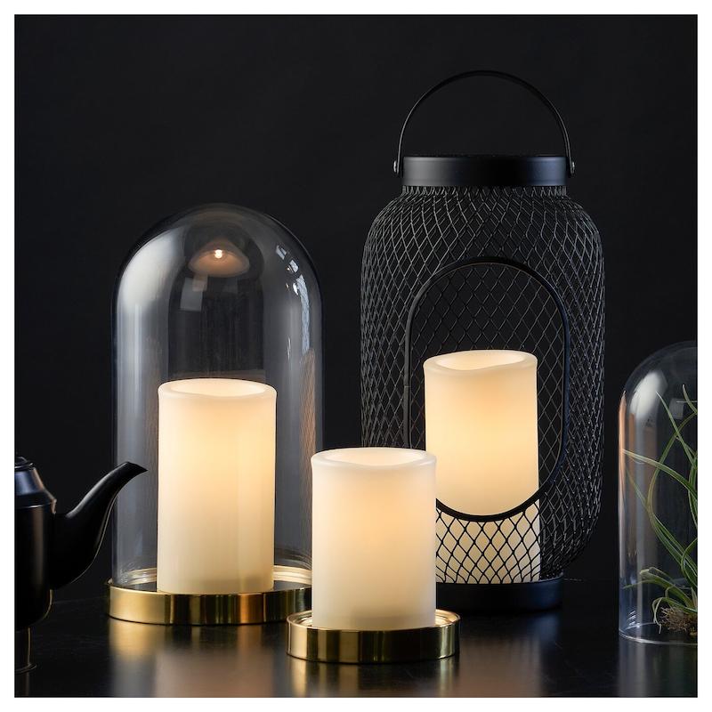 شمع های  LED  ایکیا مدل ADELLOVTRAD