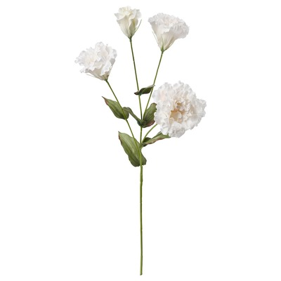 گل مصنوعی  لیسیانتوس سفید ایکیا مدل SMYCKA