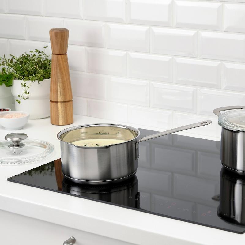 سرویس قابلمه و ماهیتابه 7 پارچه ایکیا مدل HEMKOMST