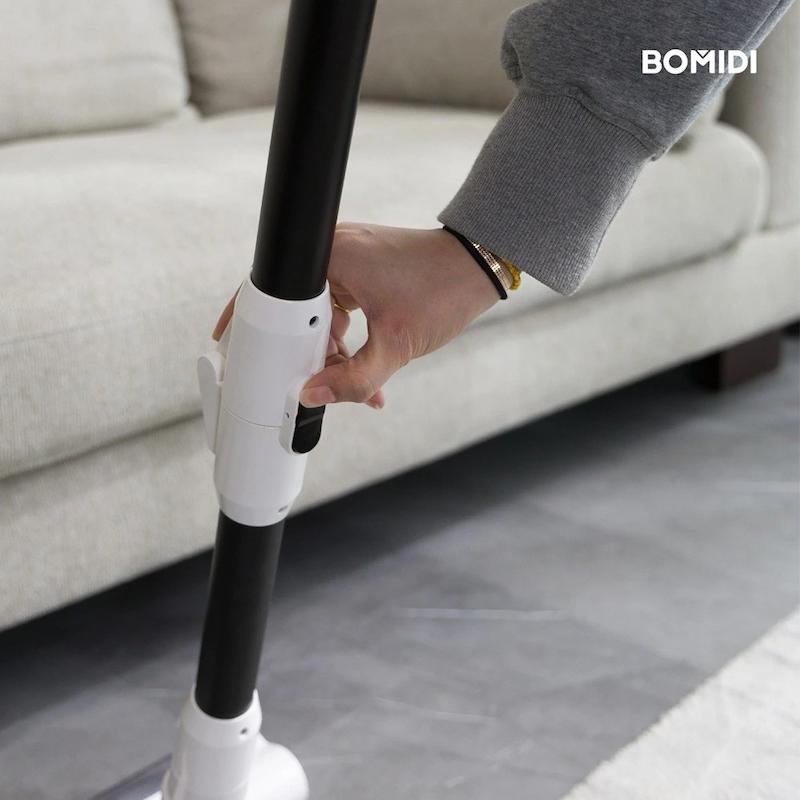  جاروبرقی نمایشگر دار شارژی شیائومی  مدل بومیدی Bomidi Cordless stick vacuum with self-emptying station Airwave A1 با ۱۸ ماه گارانتی شرکتی 