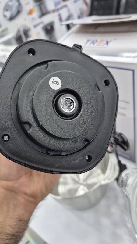  خردکن ۳.۳ لیتری  دوکاسه تیرکس مدل TREX TR-5050 با۶ تیغه  ضد سایش تیتانیوم و  ۱۸ ماه گارانتی شرکتی 