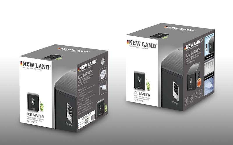  یخ ساز نیولند آلمان مدل New land 3056BL با تضمین بالاترین کیفیت