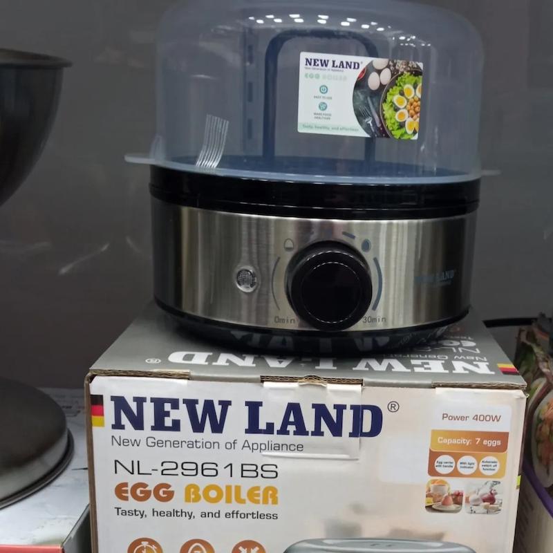  تخم مرغ پز ۷ تایی نیولند آلمان مدل NL-2961BS با ۱۸ ماه گارانتی شرکتی