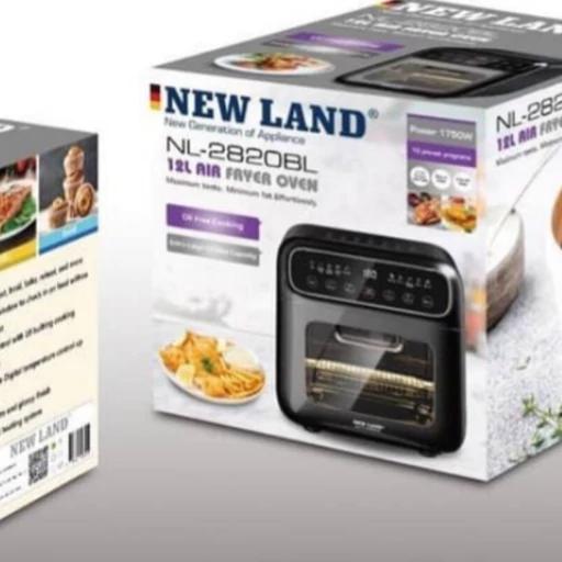 سرخ کن بدون روغن ۱۲ لیتری نیولند مدل NL 2820BL با۱۸ ماه گارانتی شرکتی