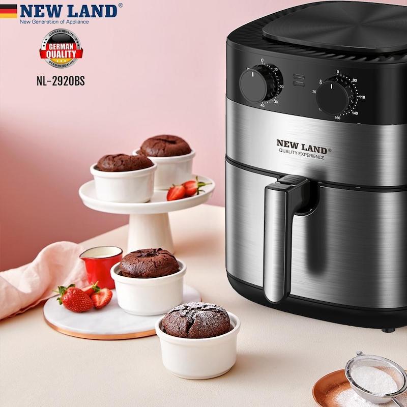  سرخ کن بدون روغن ۵.۳ لیتری نیولند تحت لیسانس آلمان مدل NL-2920BS با تضمین  بالاترین کیفیت 