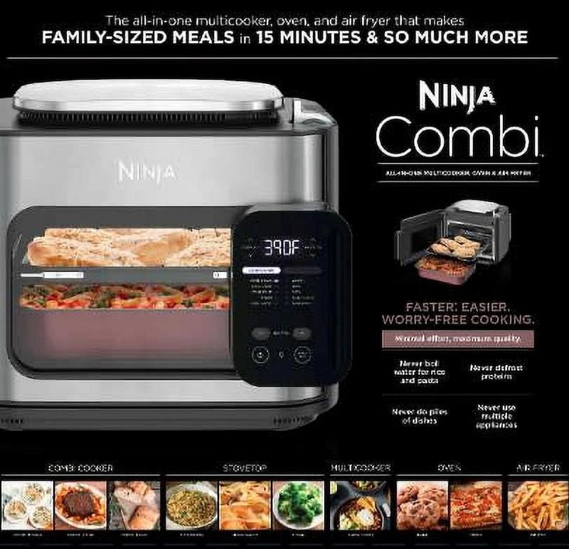  فر و مولتی کوکر رومیزی چندکاره نینجا مدل NINJA SFP700 با تضمین بالاترین کیفیت  
