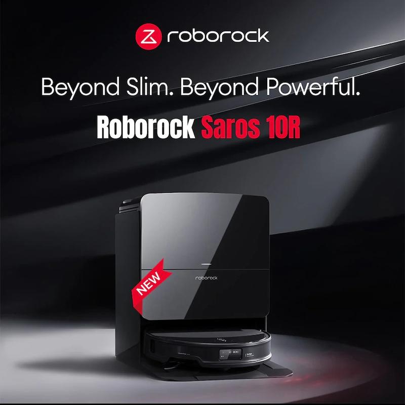  جارو رباتیک برند روبوراک مدل Roborock saros 10R با گارانتی اصالت و سلامت کالا