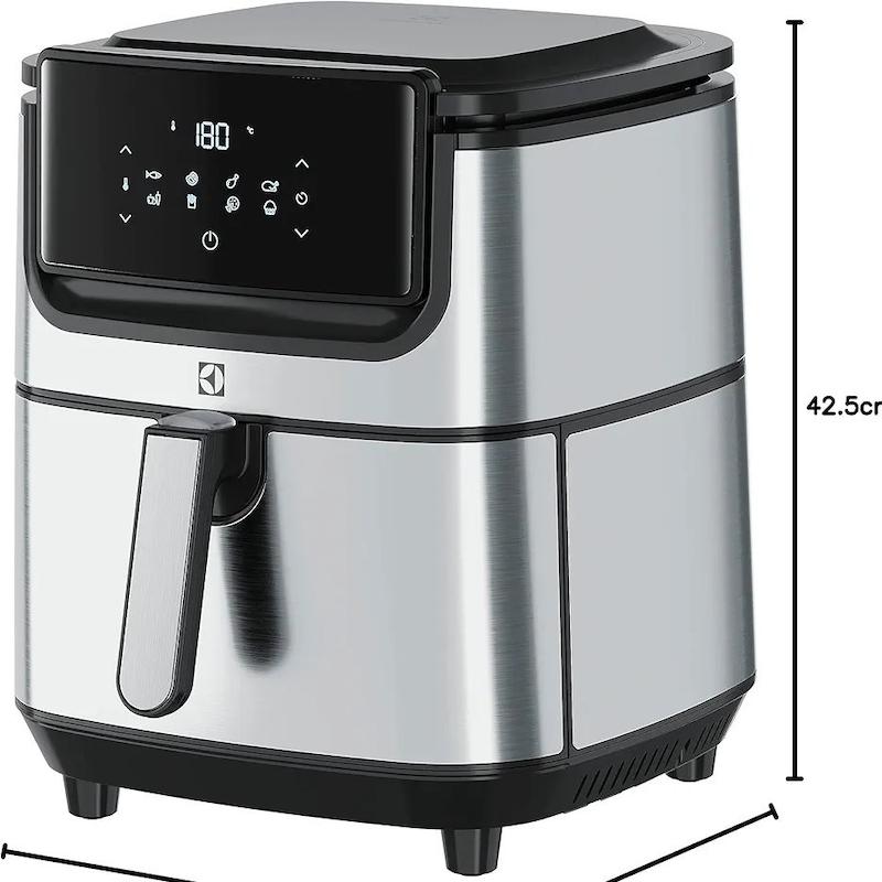 سرخکن بدون روغن ۷ لیتری  برند Electrolux سوئد مدل E6AF1-6ST استیل با گارانتی اصالت و سلامت کالا