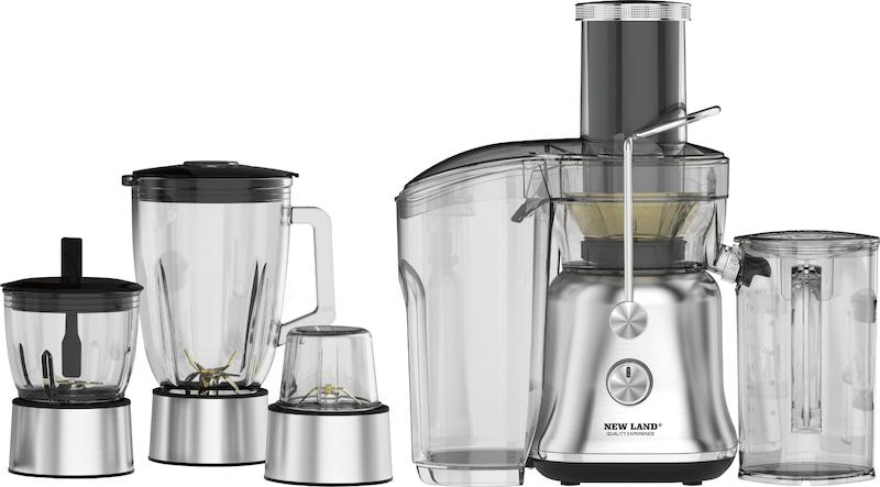  آبمیوه گیری ۴ کاره نیولند مدل NL-2930BS باتضمین بالاترین کیفیت  