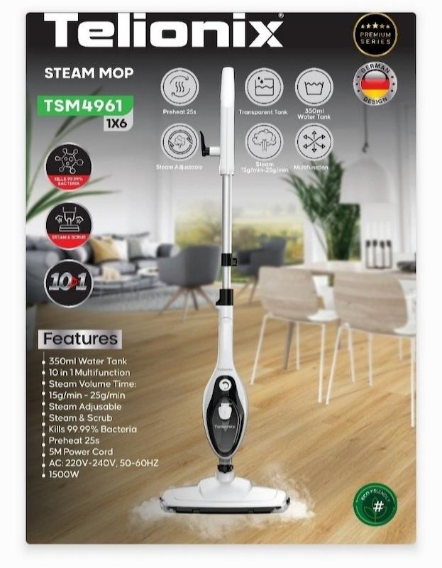 جارو برقی طی دار دوکاره تلیونیکس مدل TSM4961 با گارانتی اصالت و سلامت کالا