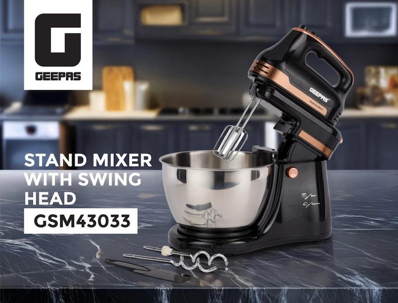 همزن کاسه دار جیپاس مدل GSM43033 با ۱۸ ماه گارانتی شرکتی