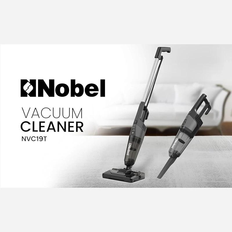  جاروبرقی دسته عصایی 2 در 1  هم عصایی و هم دستی نوبل Nobel مدل NVC19T با ۱۸ماه گارانتی شرکتی