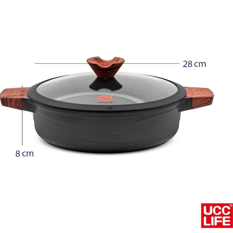 سرویس قابلمه گرانیتی 12 پارچه UCCLIFE مدل UC1412  با گارانتی اصالت و سلامت کالا