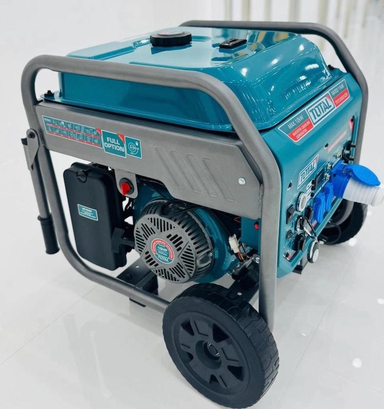 موتور برق بنزینی ۱۲ کیلو وات ریموت استارت توتال با تابلو ATS مدل TP3120001CEP با گارانتی اصالت و سلامت کالا