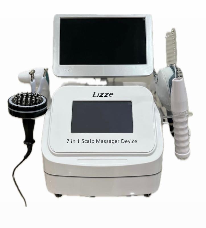 دستگاه اسکالپ 7 کاره برند لیزLizze تمام لمس  2024 آنالیزور 12 اینج با گارانتی اصالت و سلامت کالا