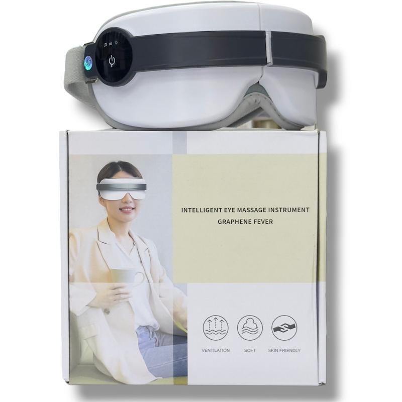 ماساژور چشم بلوتوث دار گرافیک فیور مدل Intelligent Eye Massage با گارانتی اصالت و سلامت کالا