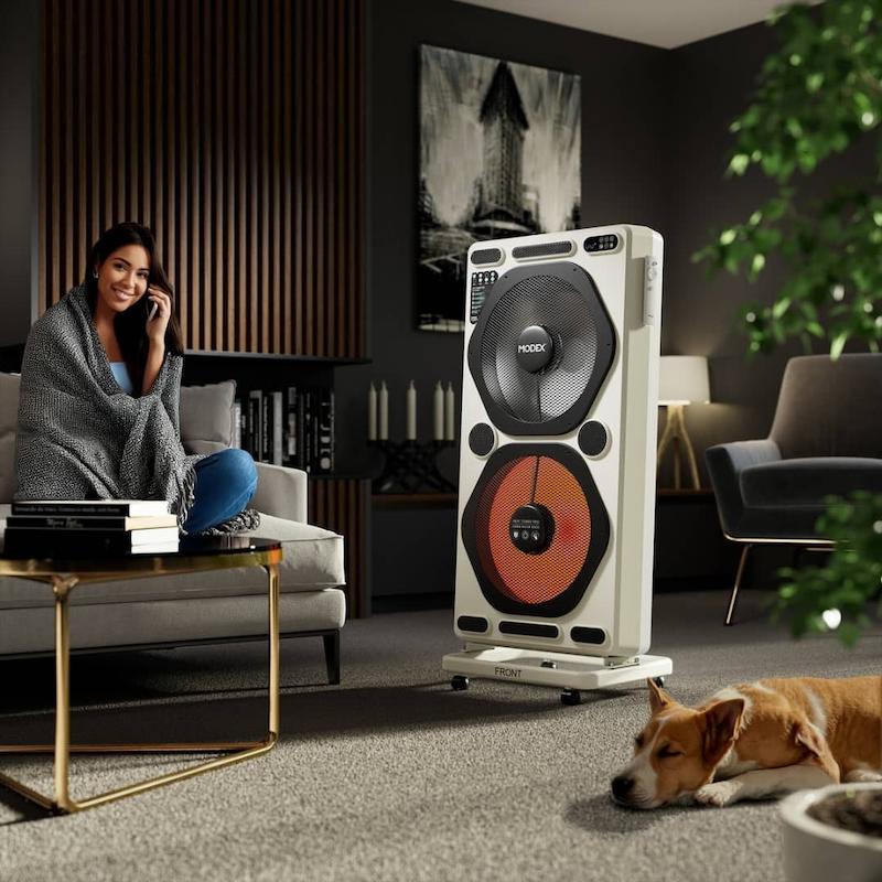 بخاری برقی هوشمند مودکس Modex مجهز به هوش مصنوعی مدل CHR1110 – گرمایش هوشمند، ایمن و یکنواخت با توان 2000 وات با گارانتی اصالت وسلامت کالا